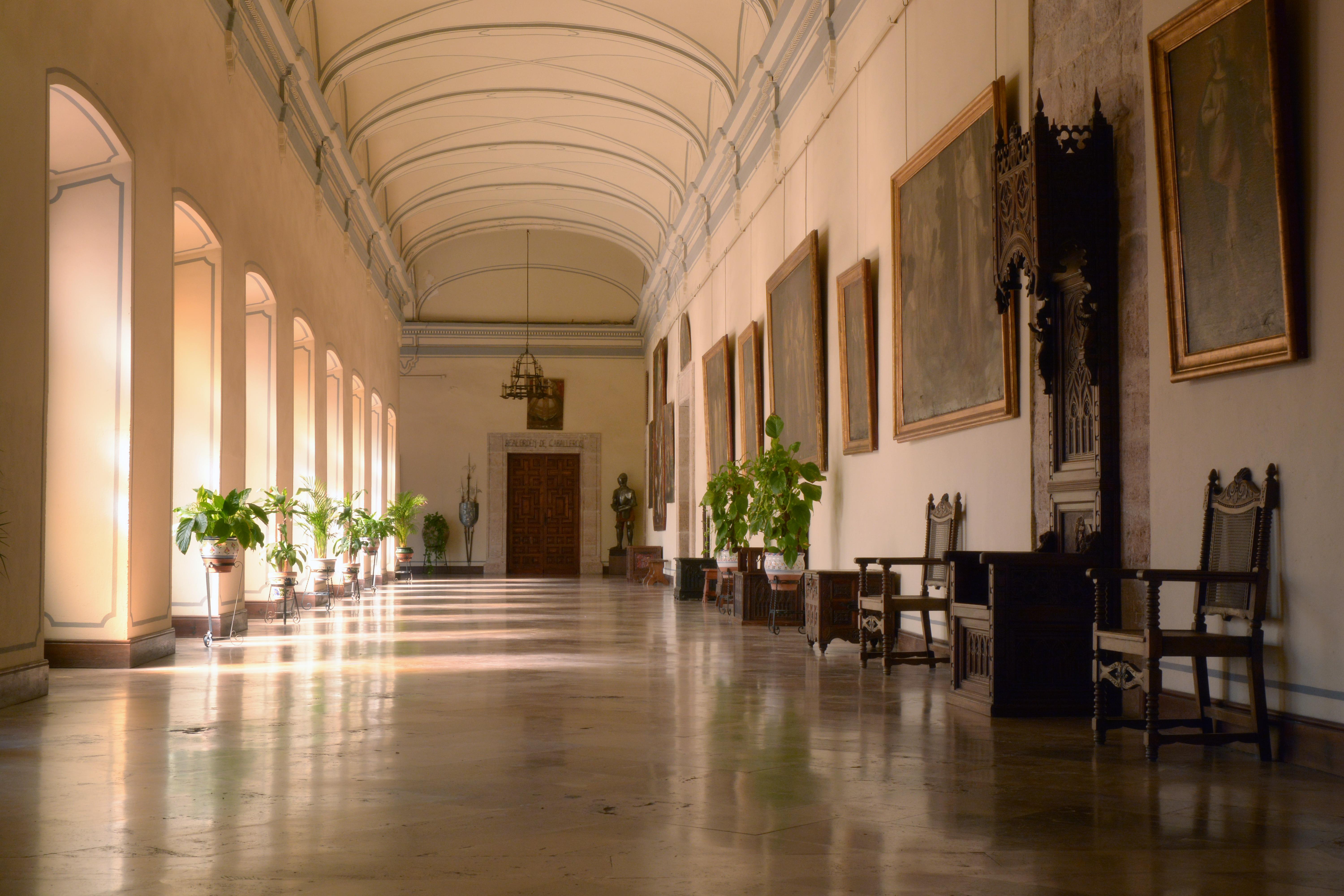 El Puig Monastery interior hall